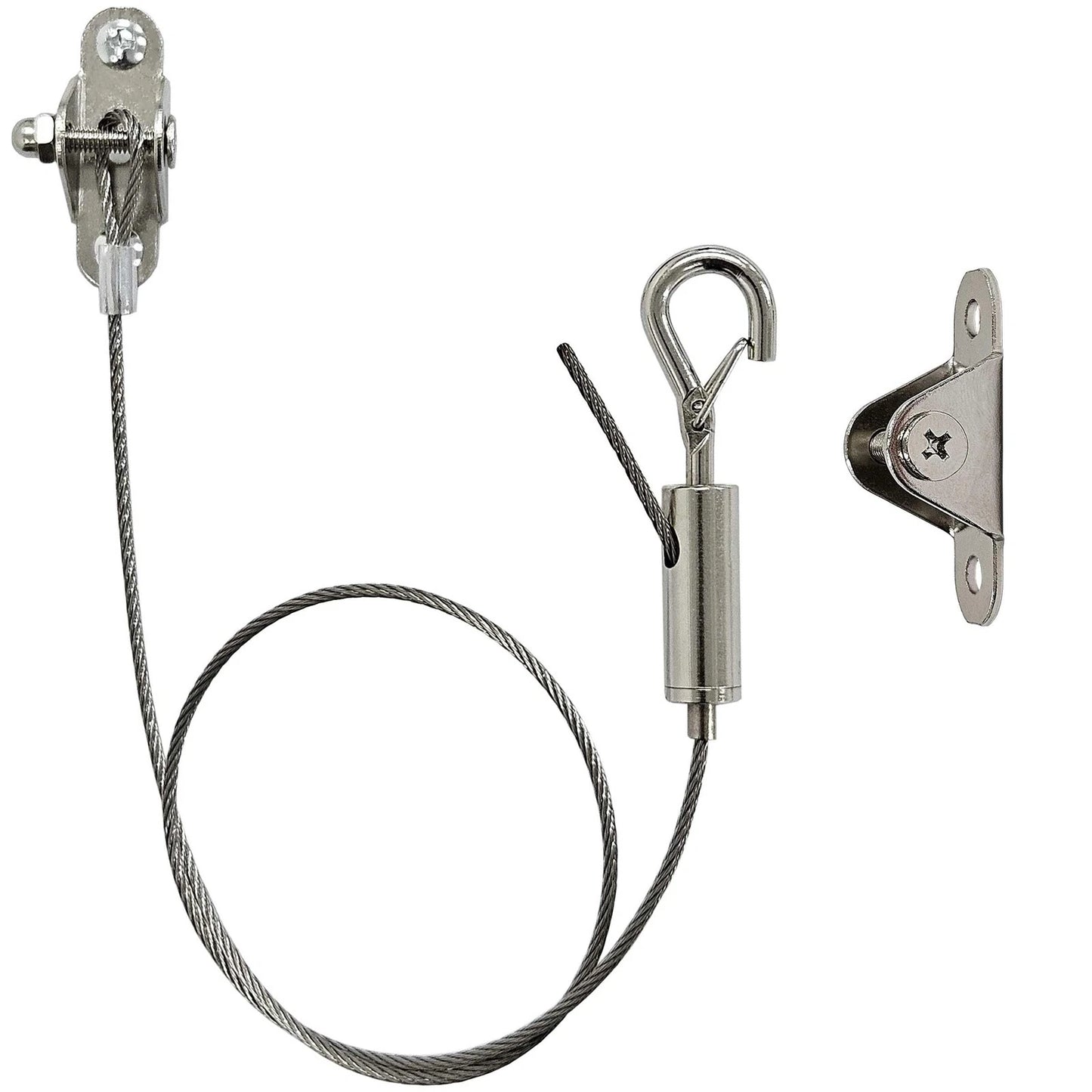 4 Sets Adjustable Hanging Wire Kit, Stainless 80in-4sets, Steel