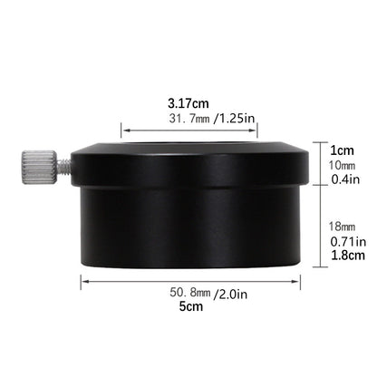 2 To 1.25 Telescope Eyepiece Mount Adapter Metal Compression Ring fitting