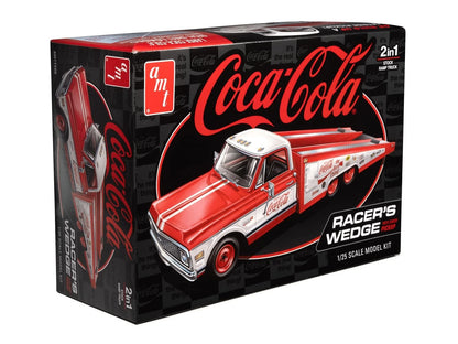 amt 1972 Chevy Racer's Wedge Pickup Coke Model Kit 9 inches, Molded Color