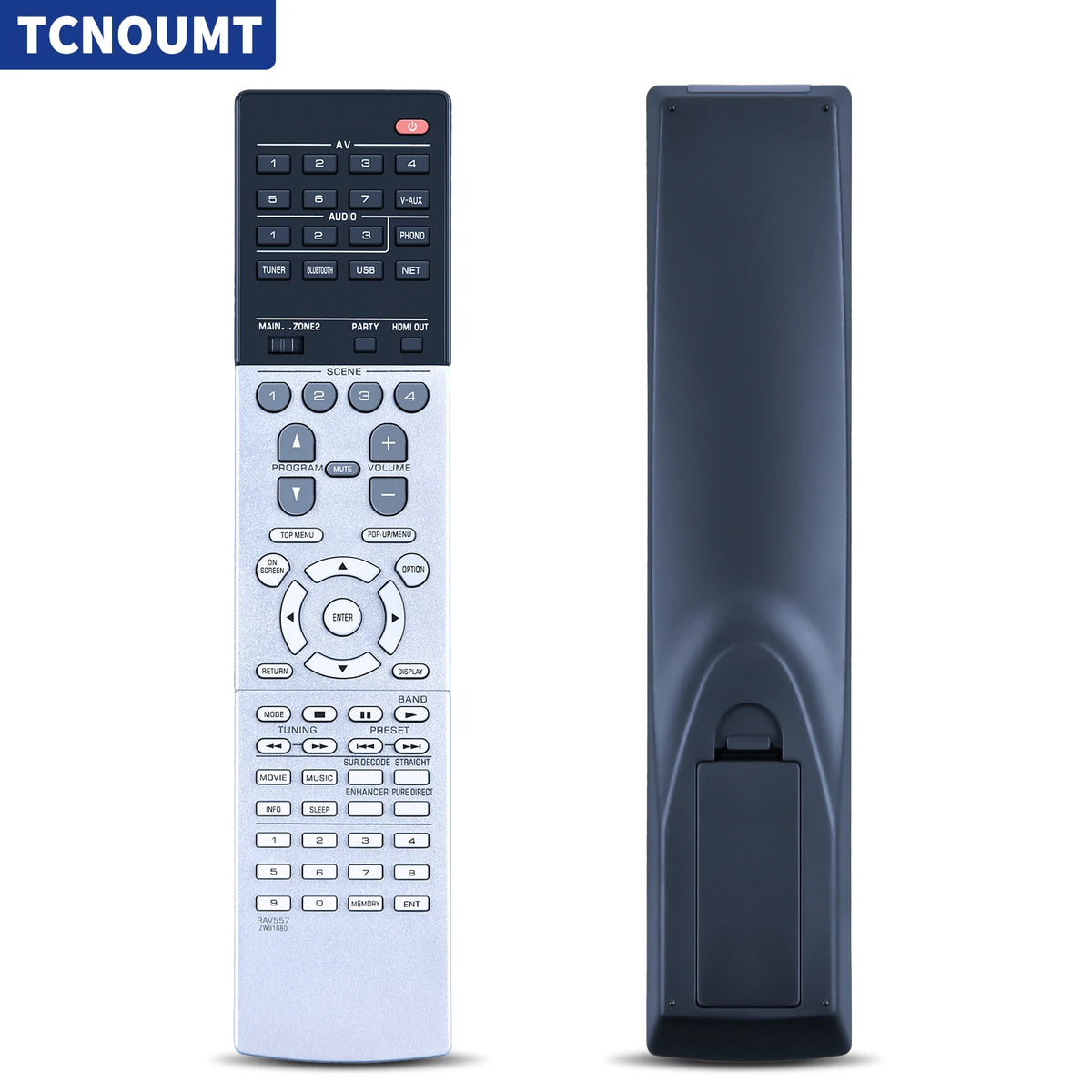 RAV557 ZW91680 Remote Control For Yamaha Audio Receiver RX-A1070 RXA1070