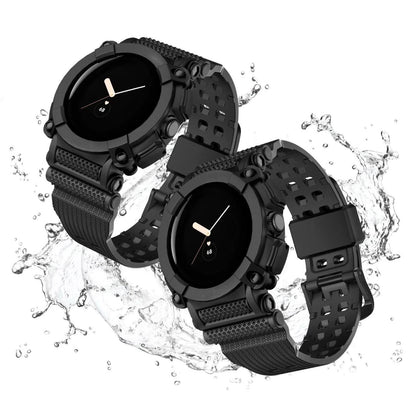 Shockproof Watch Case Strap for Google Pixel Watch Band Silicone Cover Bracelet