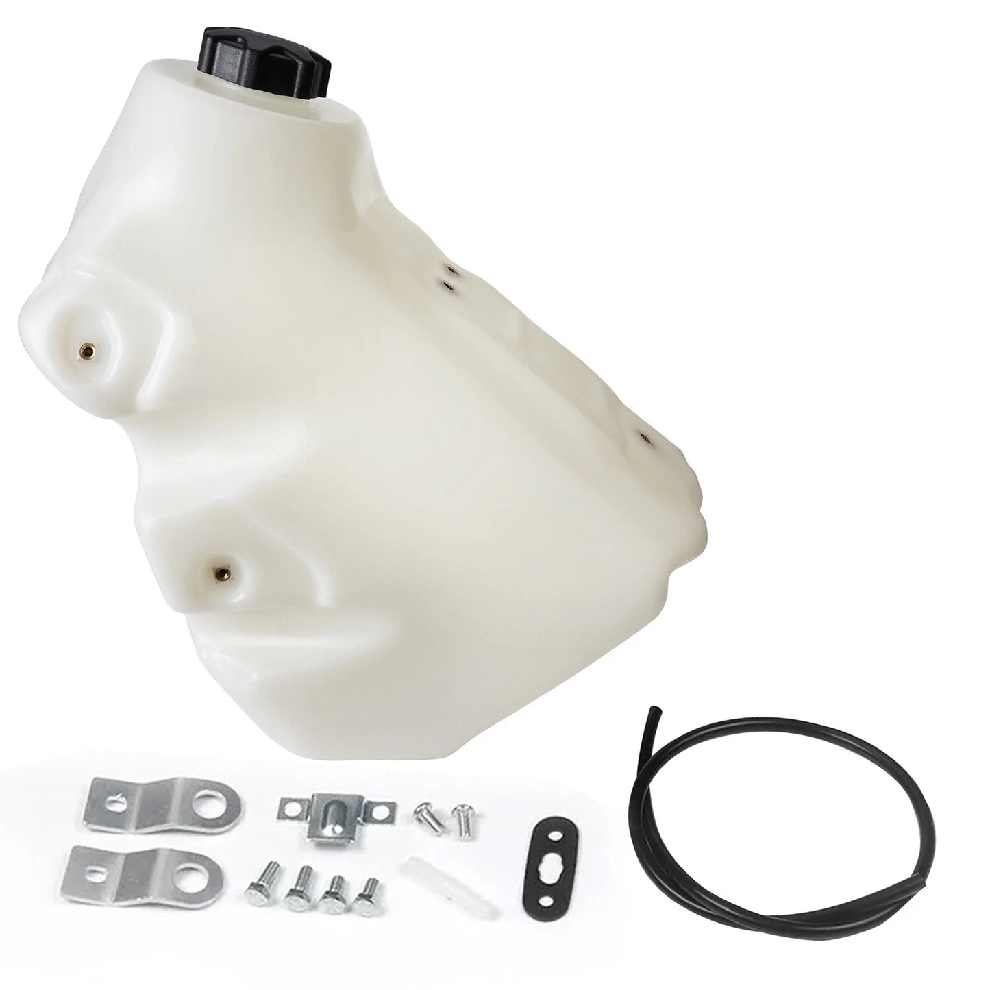Oversized 3.2 Gal Fuel Gas Tank White For Suzuki DRZ400E DRZ400S 2000-2017