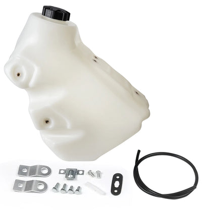 Oversized 3.2 Gal Fuel Gas Tank White For Suzuki DRZ400E DRZ400S 2000-2017
