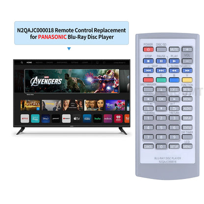 N2QAJC000018 Remote Control For Panasonic Player DMP-B200 DMP-B100
