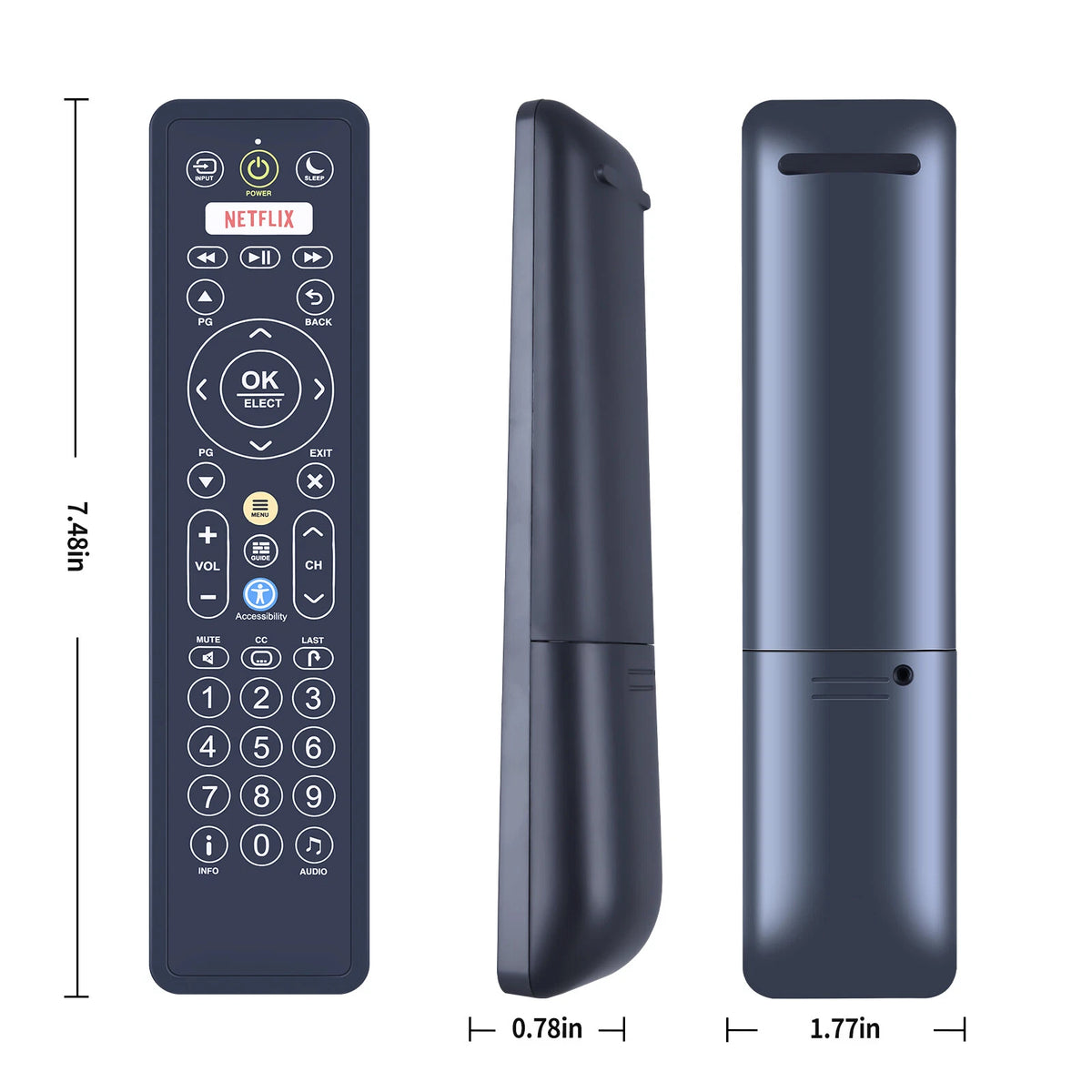 For Enseo 815-00025 Hotel Hospital Universal Remote Contro -