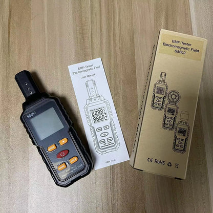 Electric Radiation Detector Electromagnetic Digital LCD EMF Meter