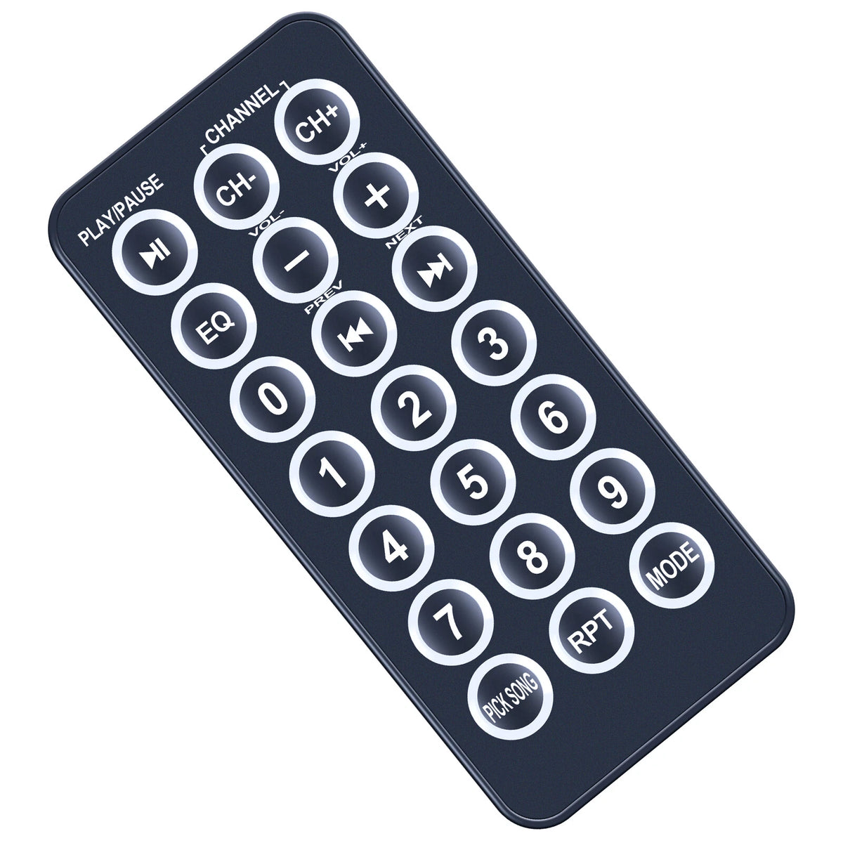 Remote Control For Pyle Bluetooth Powered Pro DJ PA Audio Speaker PPHP1537UB