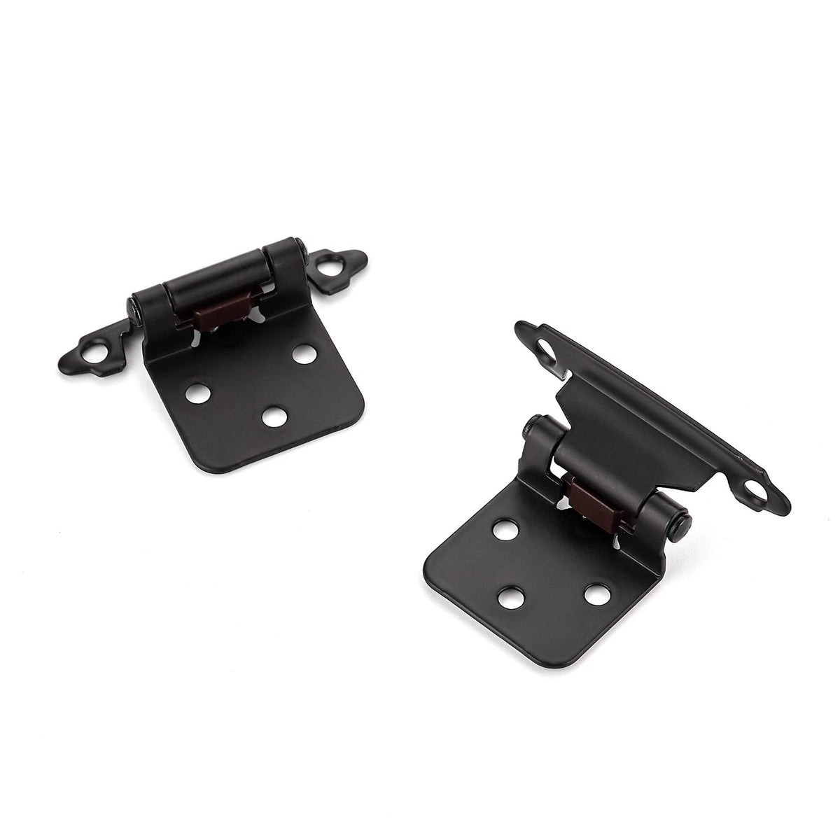 Ravinte 60 Pack (30 Pairs) 1/2" Overlay (Variable) 1/2 inch Overlay, Black