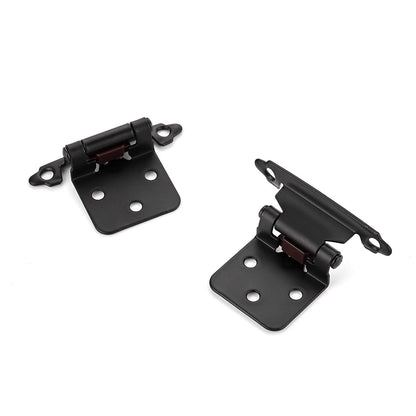 Ravinte 60 Pack (30 Pairs) 1/2" Overlay (Variable) 1/2 inch Overlay, Black