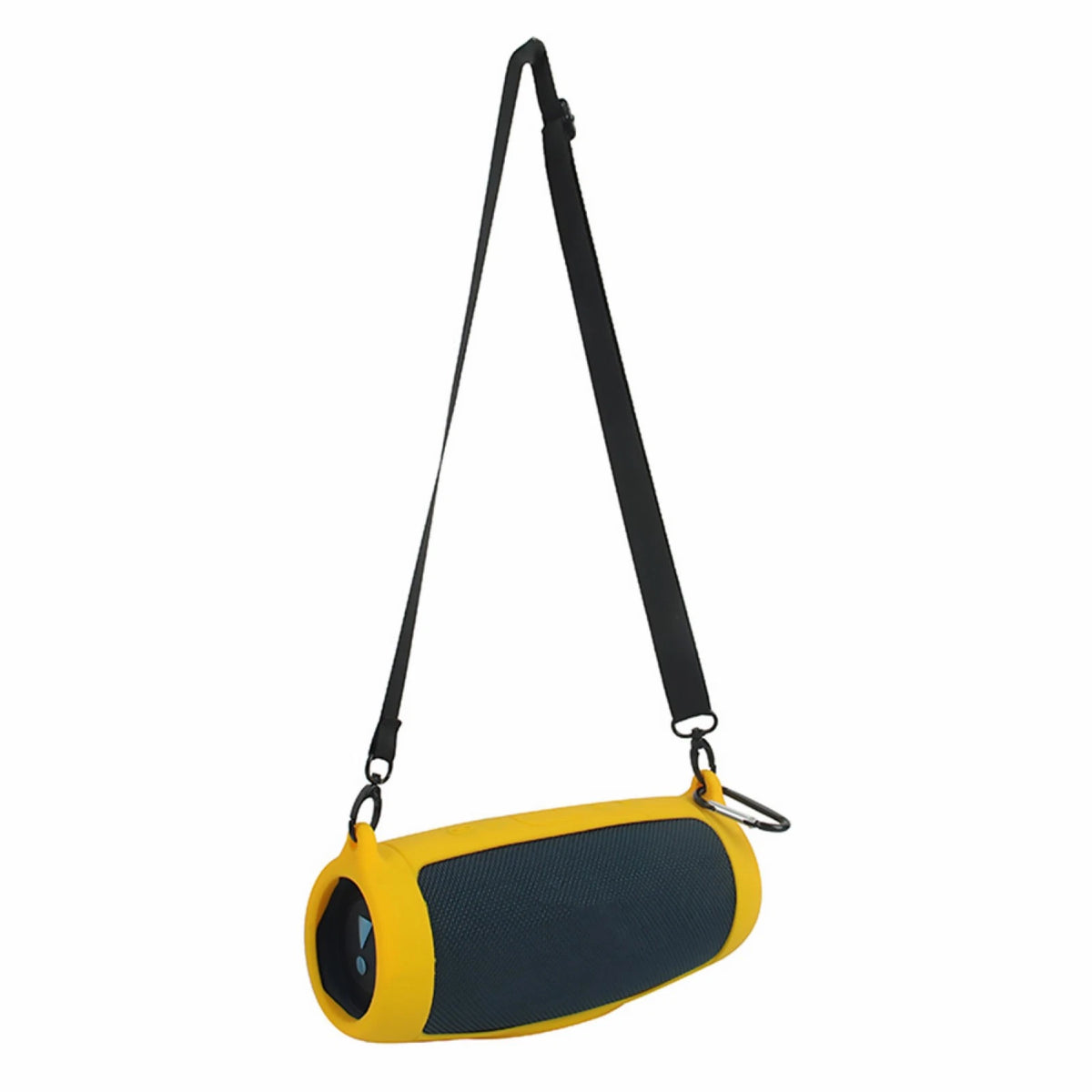Yellow Soft Silicone Cover Protective Case For JBL Charge 5 Bluetooth Speaker