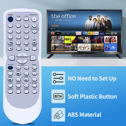 NB668 Remote Control For Sylvania DVD VCR Combo DV225SL8 DV220SL8