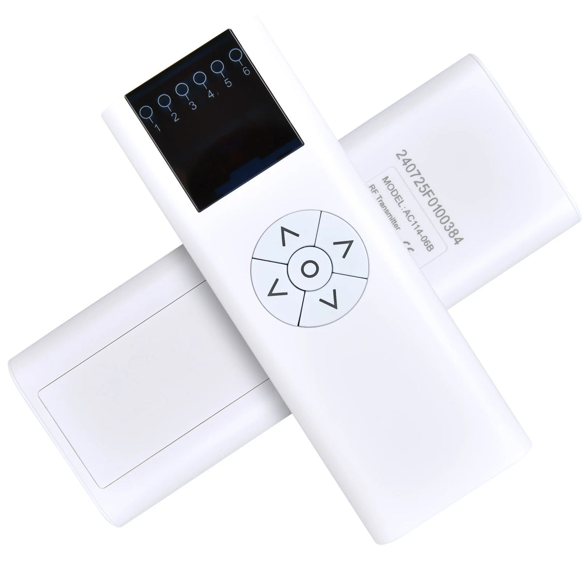 AC114-06B 6 Channel Remote Control For Motorized Wireless Blinds Controller