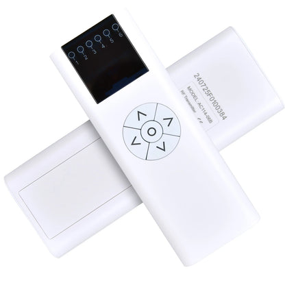 AC114-06B 6 Channel Remote Control For Motorized Wireless Blinds Controller