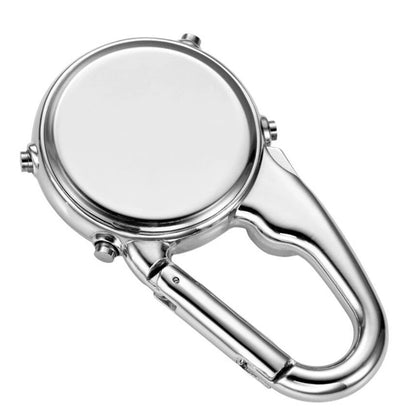 Backpack Clip On Band Carabiner Digital Sports Fob Watch Luminous For Hikers tt