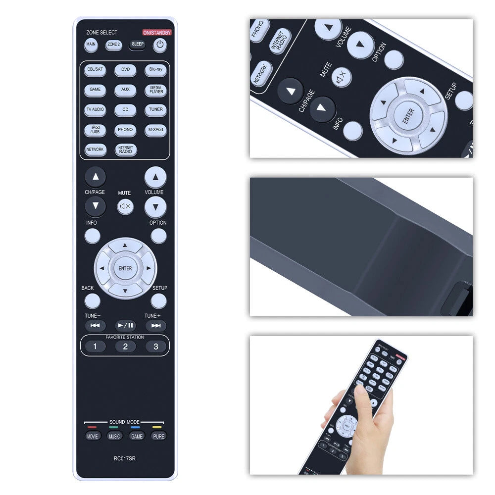 RC017SR Remote Control For Marantz AV Surround Receiver SR5007 SR6007