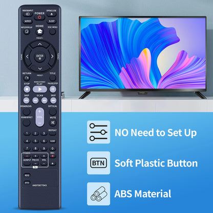 AKB70877943 Remote Control For LG DVD Micro Hi-Fi System FB166 FB165DAB