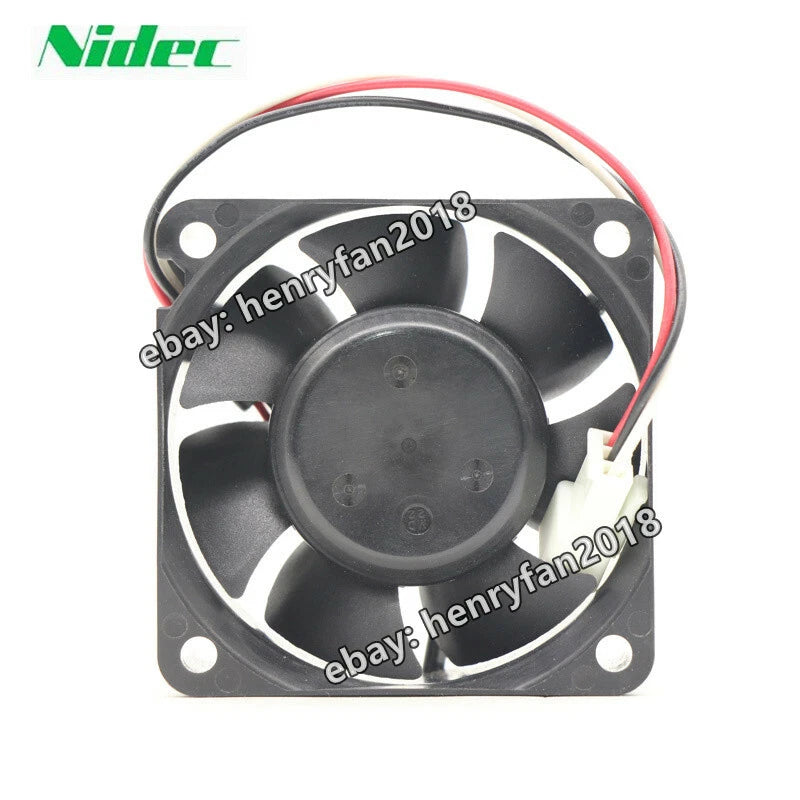 Nidec Fan D06K-24TS10 Axial Fan DC 24V 0.10A 60X60X25mm 3pin Server Cooling Fan