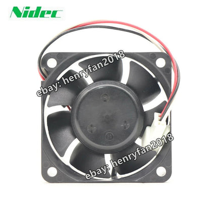 Nidec Fan D06K-24TS10 Axial Fan DC 24V 0.10A 60X60X25mm 3pin Server Cooling Fan