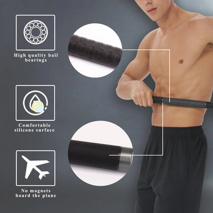 Muscle Roller Massage Stick for Legs Massager Roller-Calf Deep Black