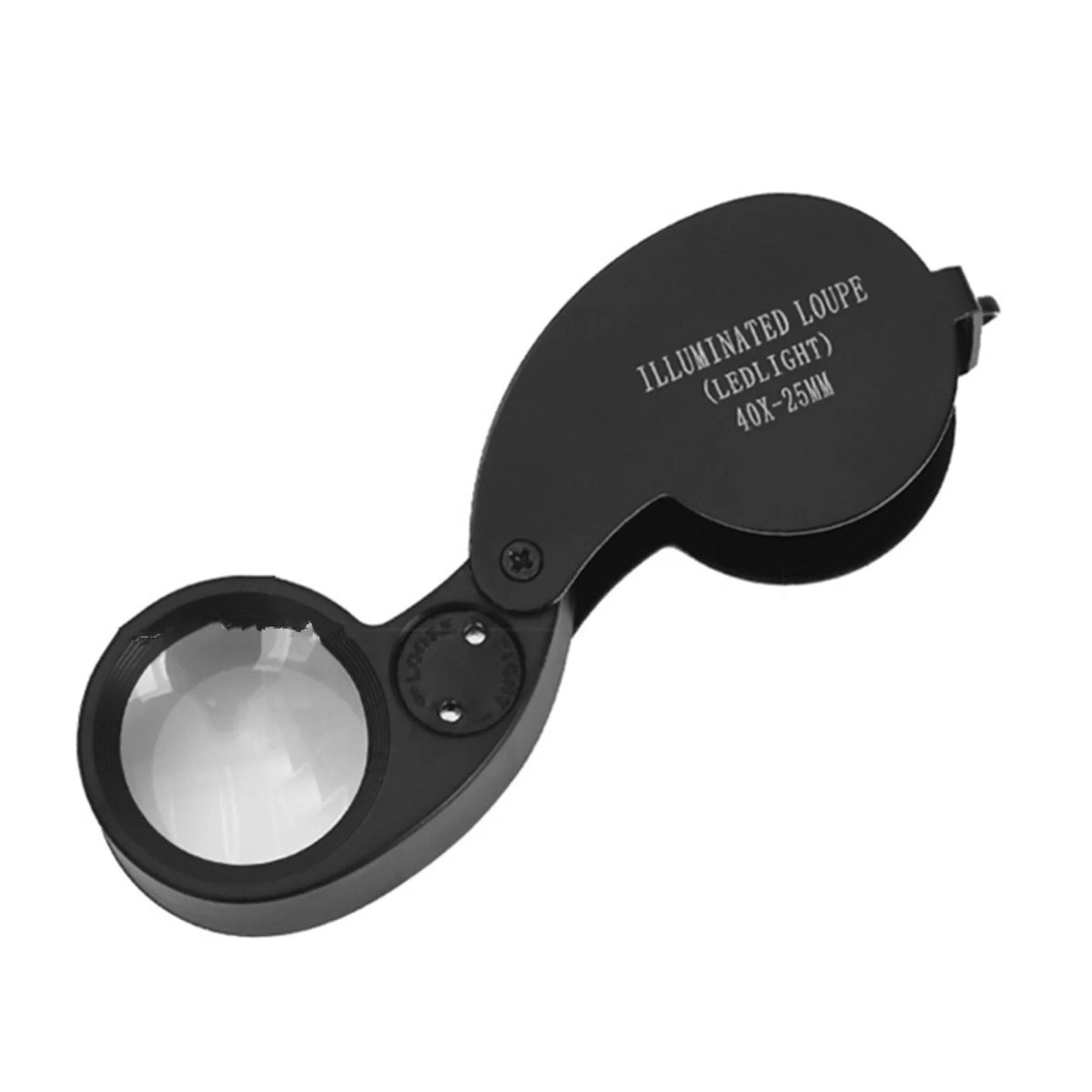 Alloy+ABS+Acrylic 40X Magnification Loupe Jewelry Magnifier Wide Using Range