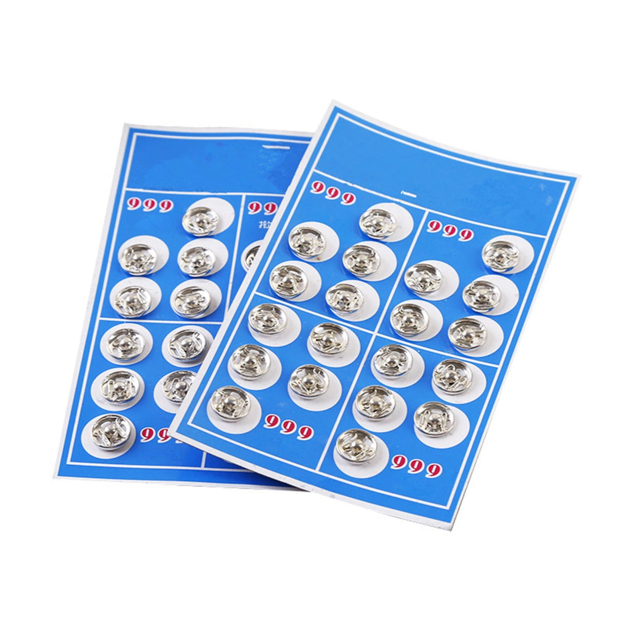 20Pcs 1.3cm Diameter High Hardness Stainless Snap Buttons For Sewing Clothing