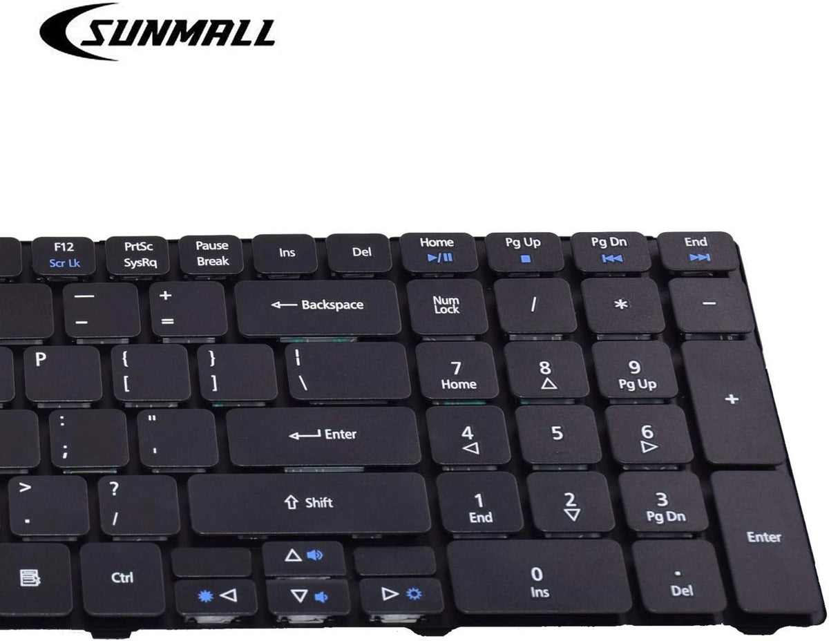 Laptop Keyboard Replacement Compatible with Acer Aspire for 5250 black