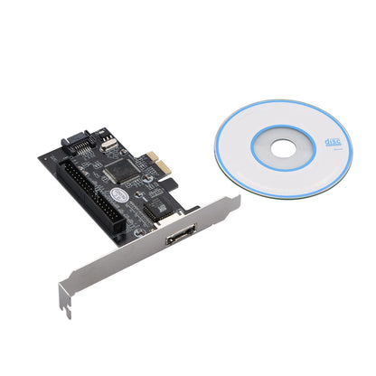 PCI-E to 3 port eSATA SATA IDE Expansion Card Raid Controller Adapter Card