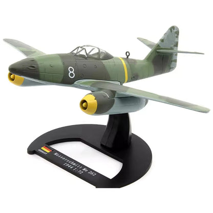 High Simulation 15cm Alloy 1/72 German Messerschmitt Me-262 Fighter Model