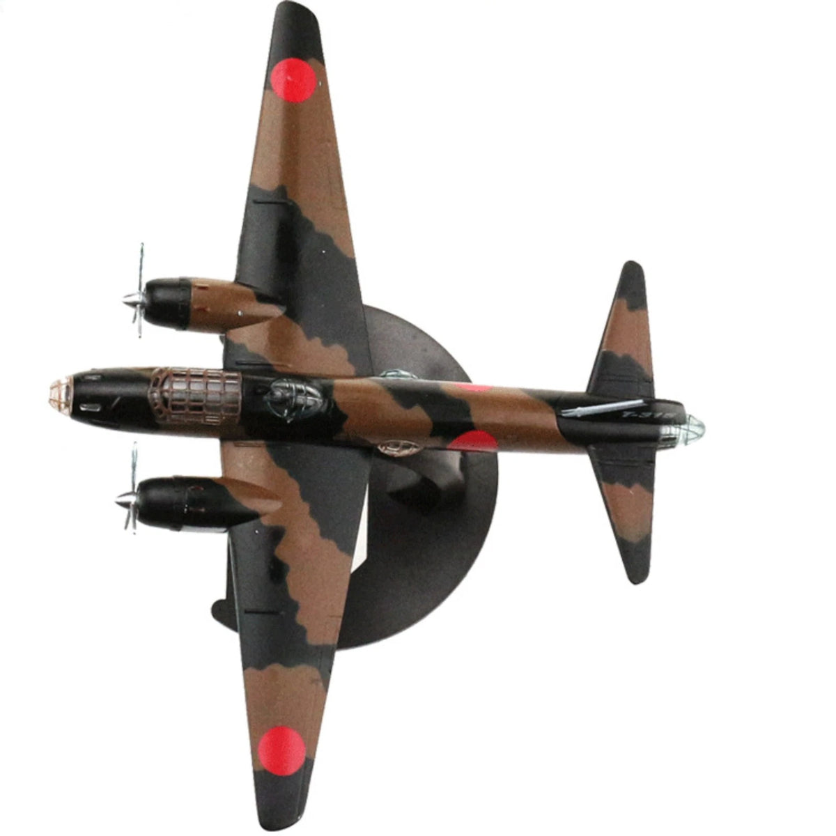 17cm Alloy 1/144 Scale WWII G4M Betty Bomber Airplane Model Plane Toy Gift Decor