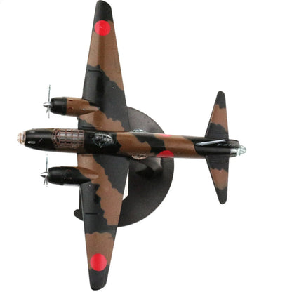 17cm Alloy 1/144 Scale WWII G4M Betty Bomber Airplane Model Plane Toy Gift Decor