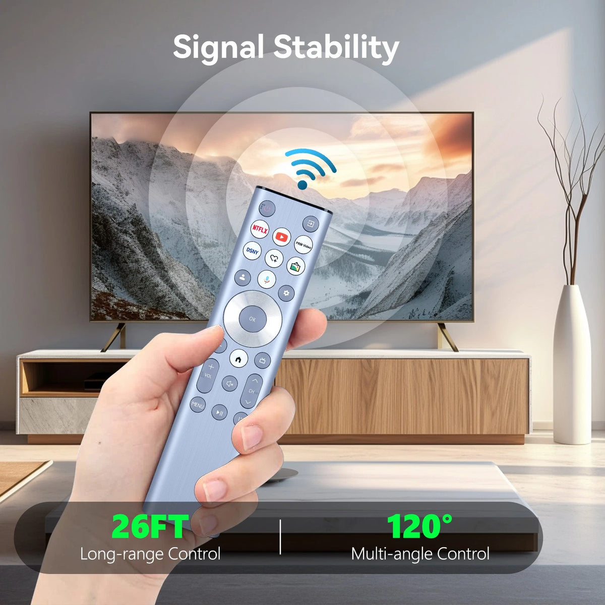 ERF6G80H Voice Remote Control For Hisense CanvasTV 4K QLED TV 65S7N