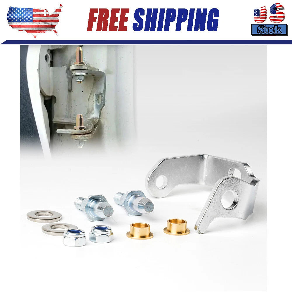 For Chevy Tahoe 2000-2006 Door Hinge Pin And Bushing Kit Front Passenger Side