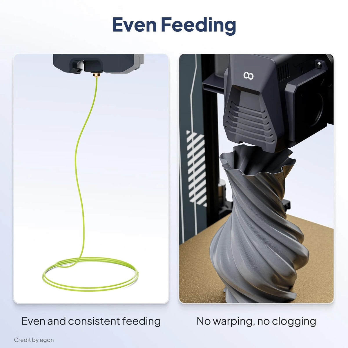 DEEPLEE PLA+ 2.0 Filament 1.75mm, Stronger 1.75 millimeters, 1kg*black