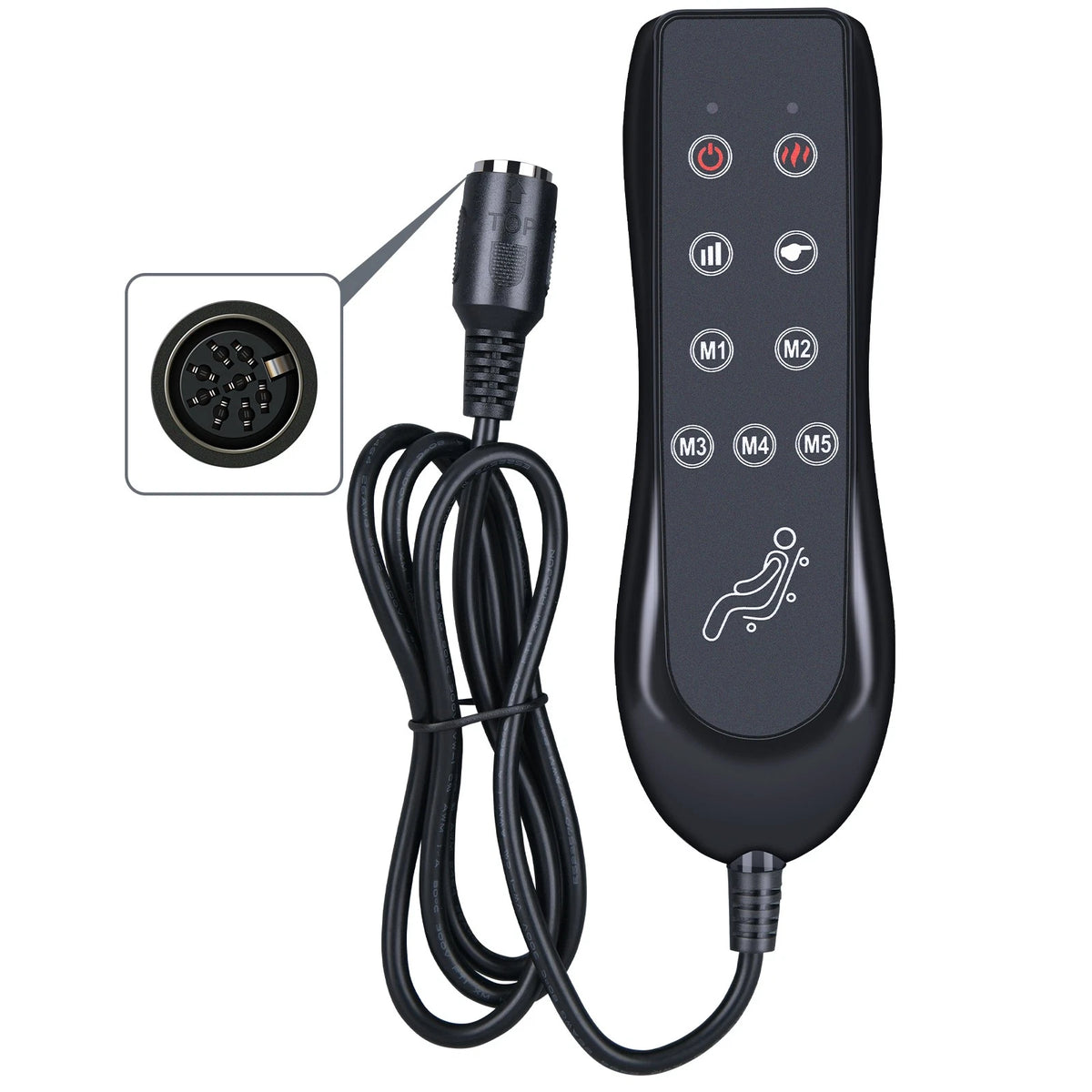 Remote Control For Vinsetto Massage Office Chair 921-674V80CW 921-674V80BK