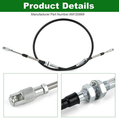 AM120869 Forward Reverse Push Pull Cable for John Deere F510,F525