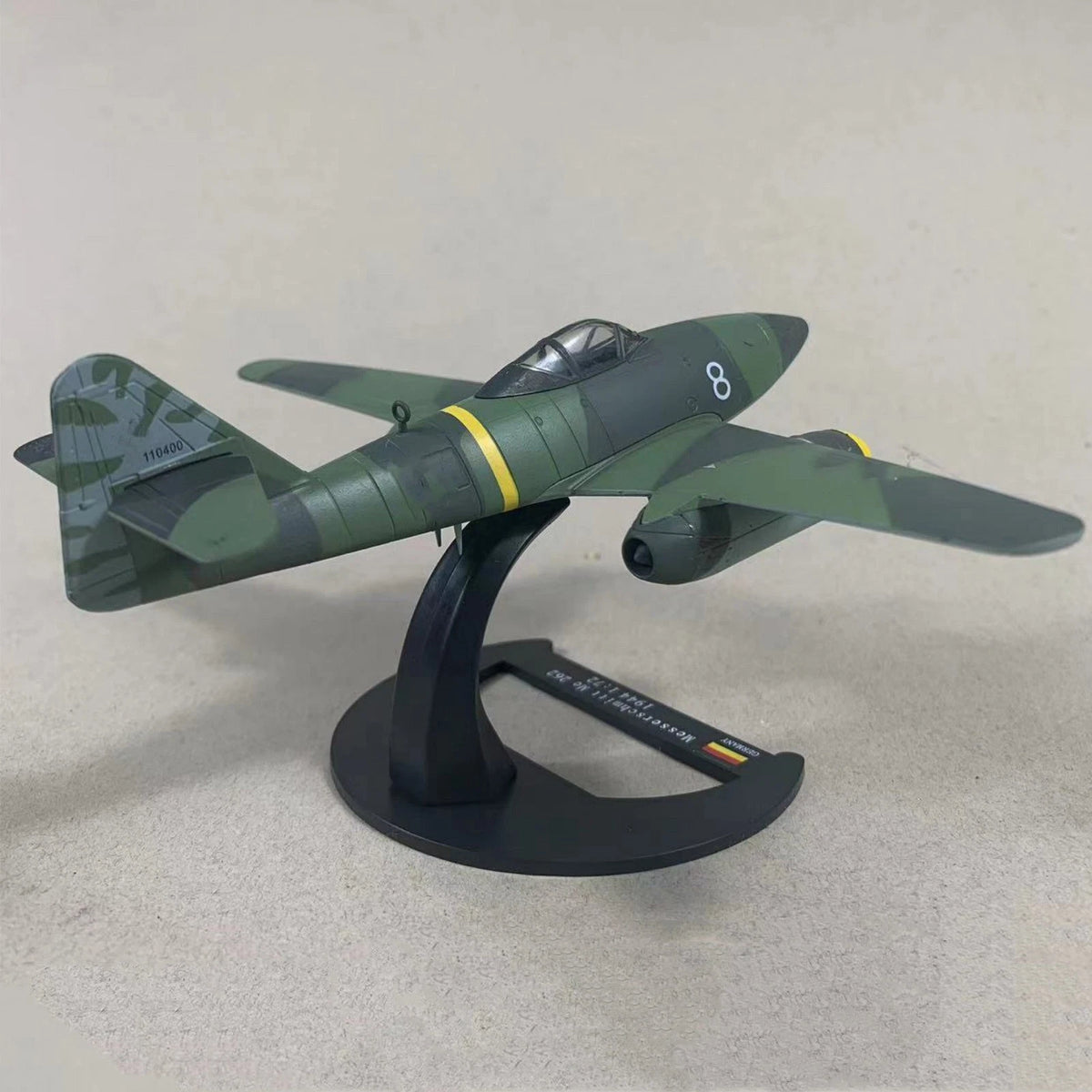 High Simulation 15cm Alloy 1/72 German Messerschmitt Me-262 Fighter Model