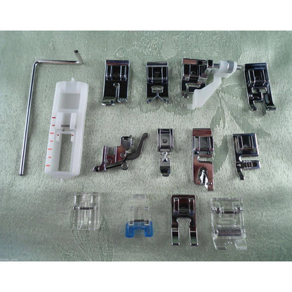 14pc Snap-On Presser Foot Set For VIKING Designer Topaz 20 25 30 40 50