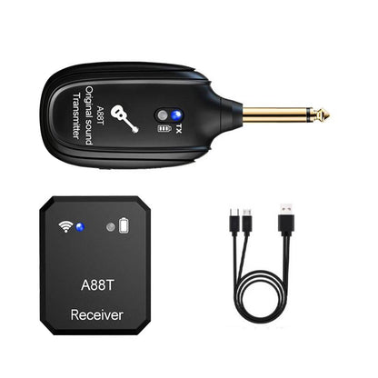 Rechargeable Wireless 2.4GHz In-Ear Monitor IEM System Transmitter Receiver Set