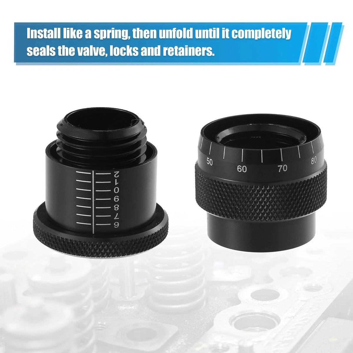 Valve Spring Installed Height Measurement Tool 1.600"-2.200" Micrometer Gauge