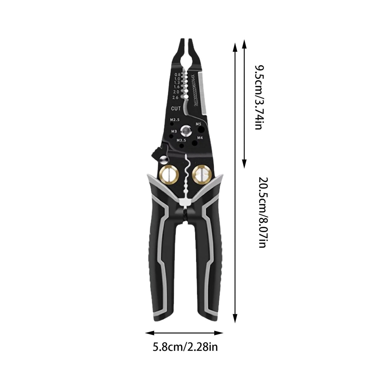 Hardness Multipurpose  Wire Stripper Cutter Wire Stripping Cutter Home Using
