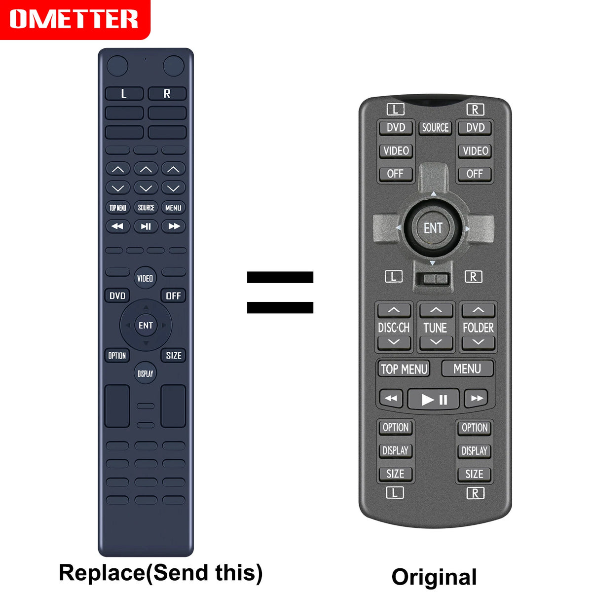Remote For 2010-2014 Lexus GX460/ RX350 RX450H DVD Entertainment 86170-48020