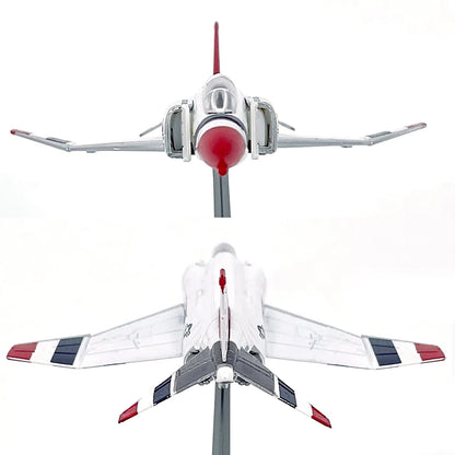 1/144 Scale Diecast Alloy US Air Force F-4 Phantom II Fighter Finished Model