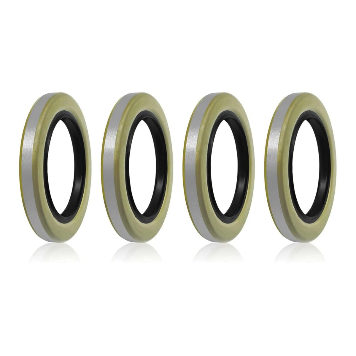 4PCS Trailer Hub Grease Seals Repair Compatible For 5200-7000 lb Trailer Axle