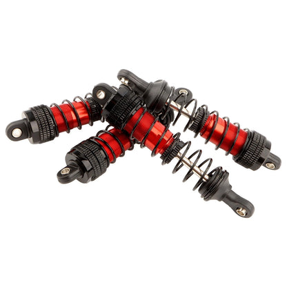GDOOL Front & Rear Aluminum Shocks Absorber Damper Set 14510B Accessories Red
