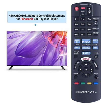 N2QAYB001031 Remote Control For Panasonic Disc Player DP-UB420 UB820
