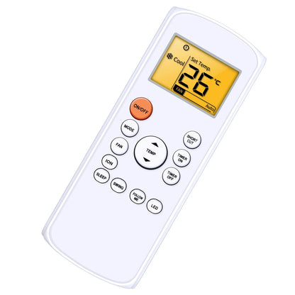 RG57H2(B)/BGEFU1 Replacement Remote Control For Midea Air Conditioner