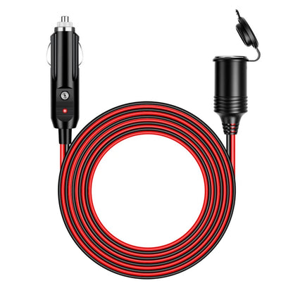 13FT 15A 12V-24V Cigarette Socket Extension 16AWG 240W for Bus Pickup Truck
