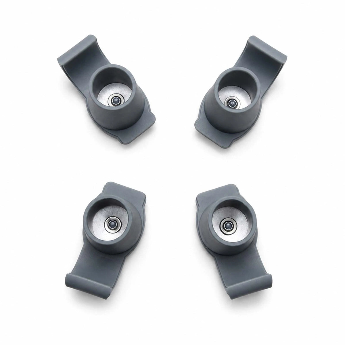 4 Pack Durable Nylon Walker Ski Glides Universal Sliders for Folding Walkers