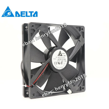 Delta Fan AFB1312M DC 12V 0.38A  2-Pin 135*135*25MM Server / Case Cooling Fan
