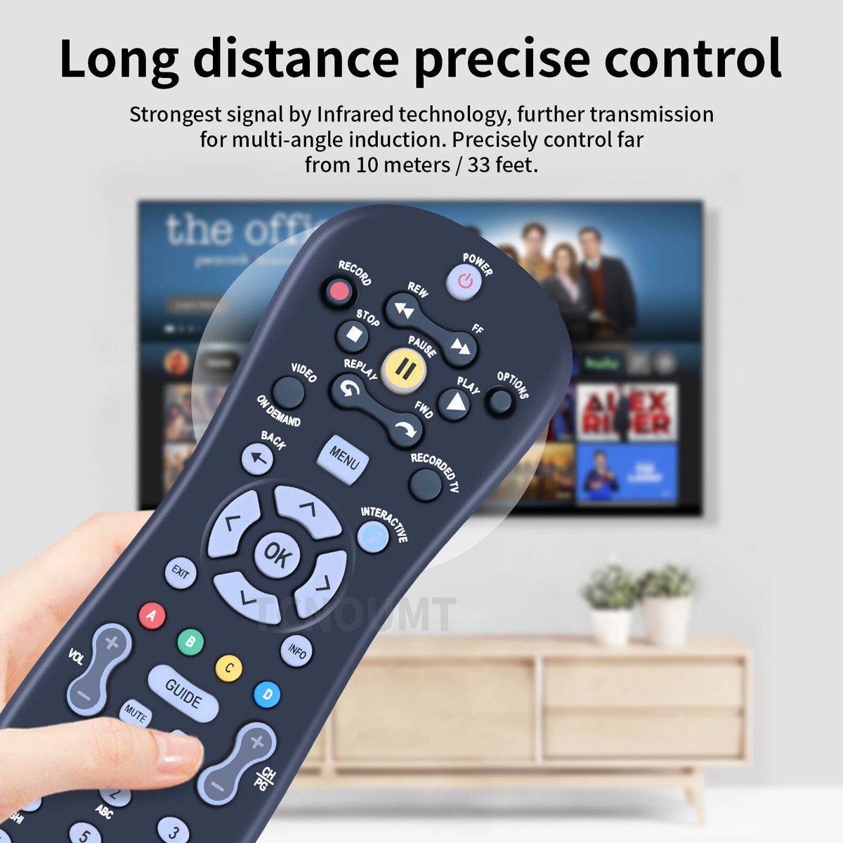 MXV3-B0002 Remote Control For MIO TV Set top Box RC1534538/02B